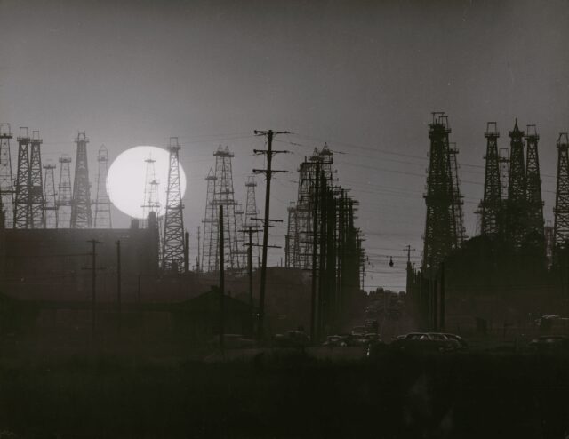 Signal Hill, Los Angeles, Kalifornien, 1953