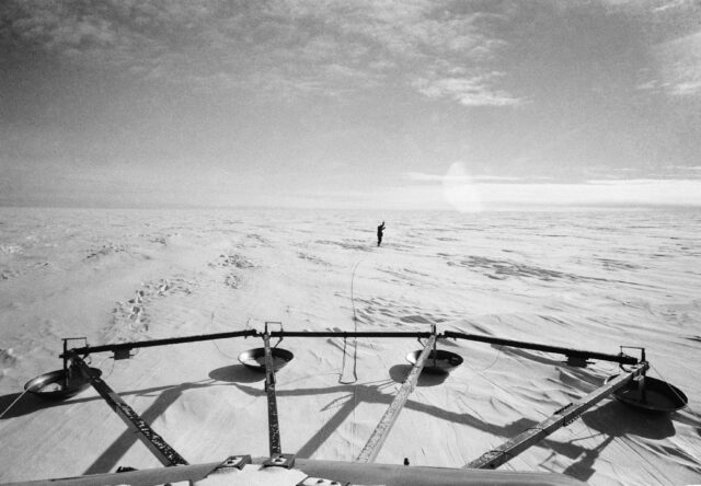 Byrd Traverse Party, Spaltendedektor der "Sally Jeanne", 1958