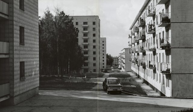 Plattenbausiedlung, Sowjetunion, um 1968