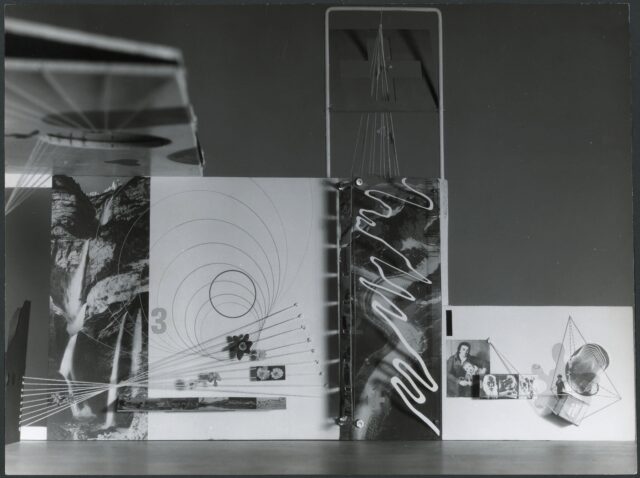 Innenansicht des Schweizer Pavillons, Weltausstellung, New York, 1939