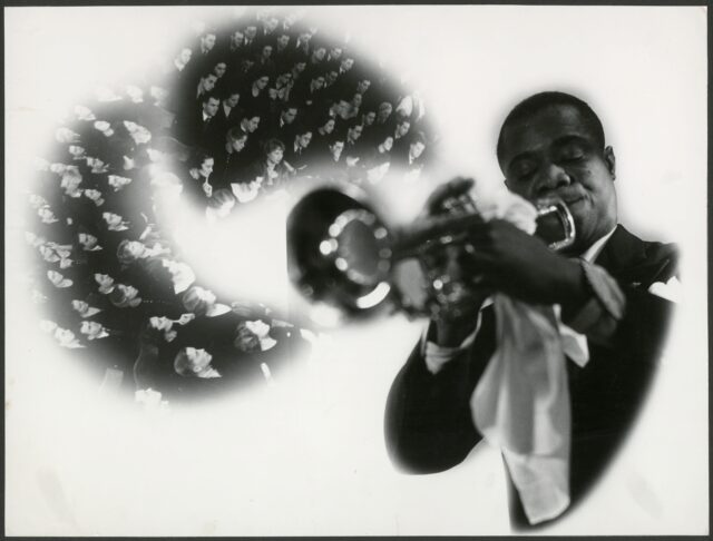 Louis Armstrong (Fotomontage), Zürich, 1934