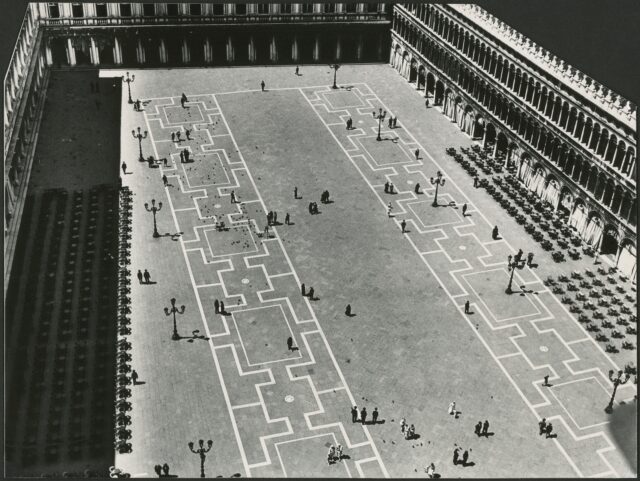 Piazza San Marco, Venedig, vor 1936