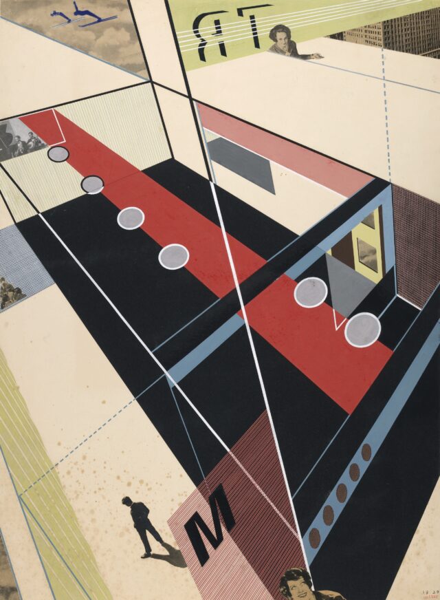 Tea-room Matter, Entwurf, Engelberg, 1930