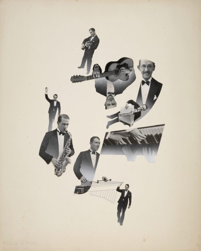 Jimmy Mac-Band (Collage), Engelberg, 1930