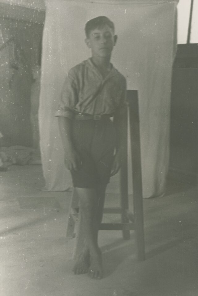 Guerino im Atelier, um 1935