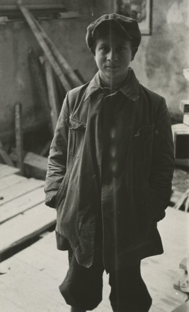 Gehülfe in Geisers Atelier, um 1938