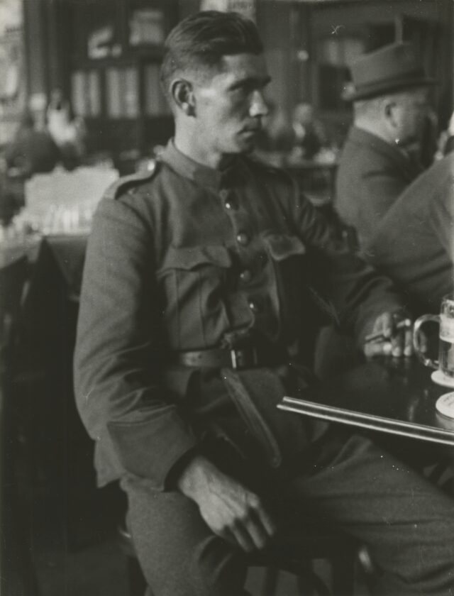 Schweizer Soldat, um 1940