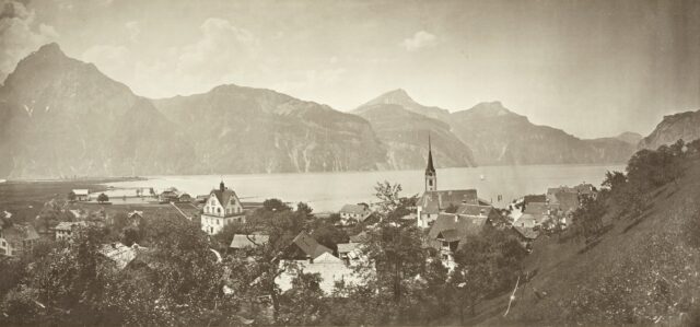 Flüelen am Vierwaldstättersee, 1860er Jahre