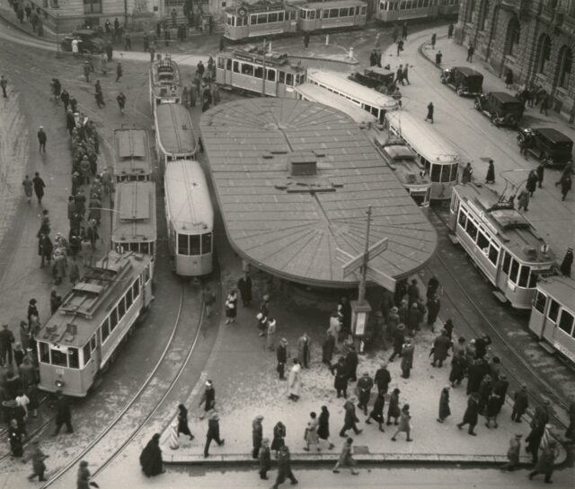 "Paradeplatz Zürich", um 1932