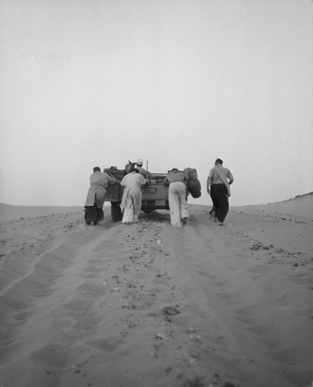 Mit der Fremdlegion zwischen Ghat und Sebah, Libyen, 1952