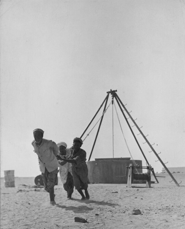 Brunnen, Libyen, 1952
