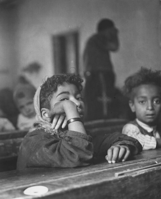 In der Schule, Libyen, 1952