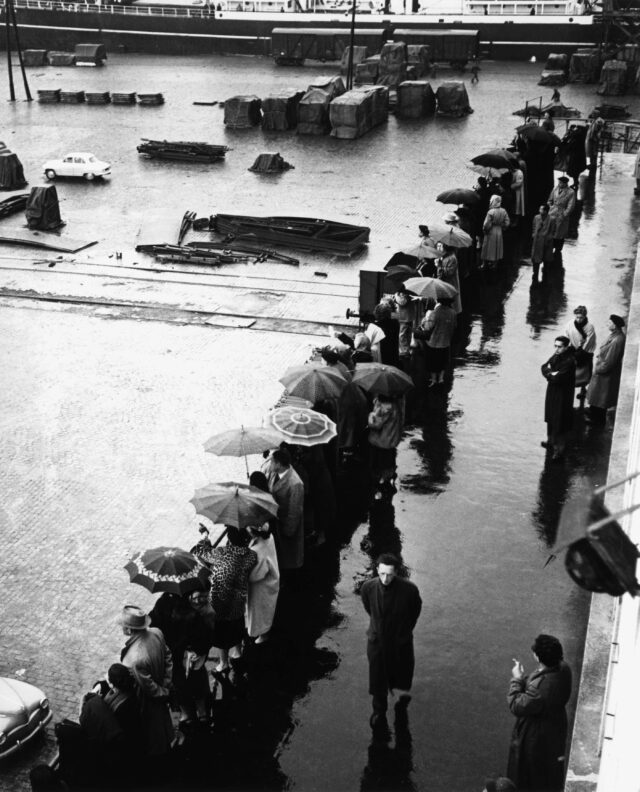 Rückkehr aus Indochina, Marseille, 1954