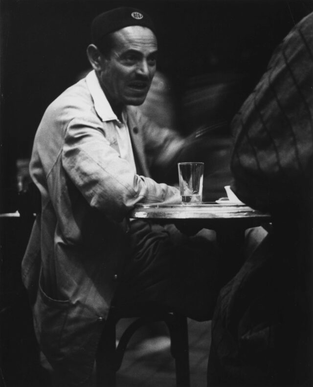In einem Café, Tunesien, Ende 1950er Jahre