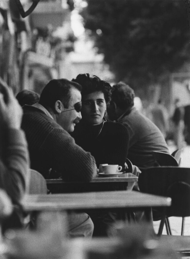 Café an der Dizengoffstrasse, Tel Aviv, 1960