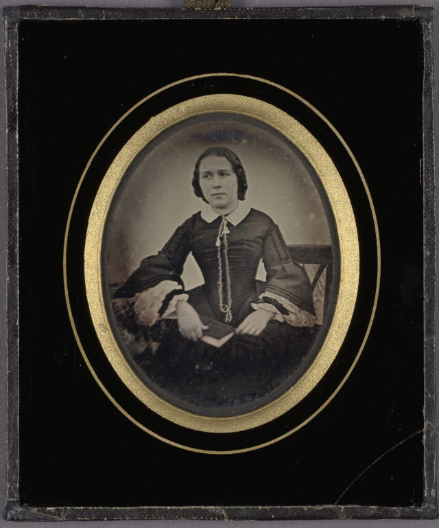 Frauenporträt, 1850er Jahre