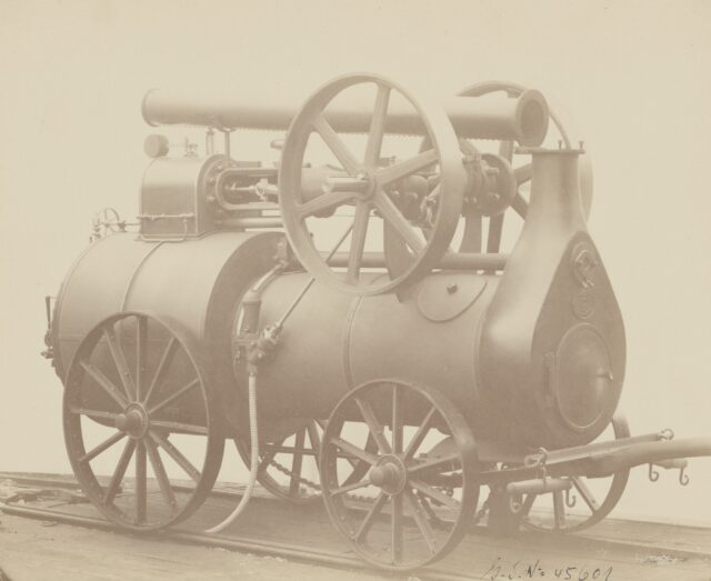Lokomobile der Gebrüder Sulzer, 1885