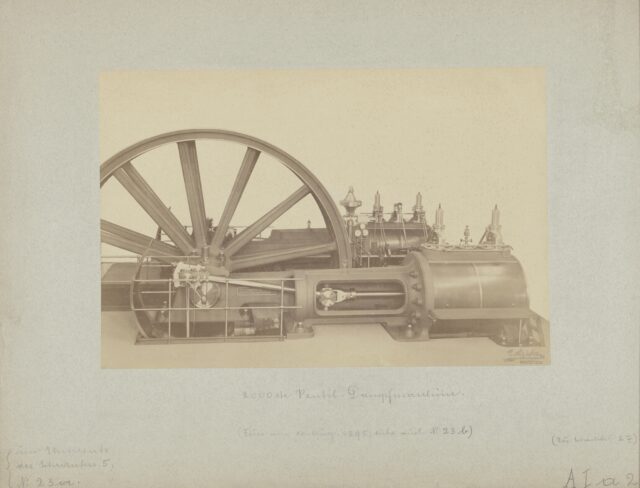 Zweitausendste Ventil-Dampfmaschine, 1895