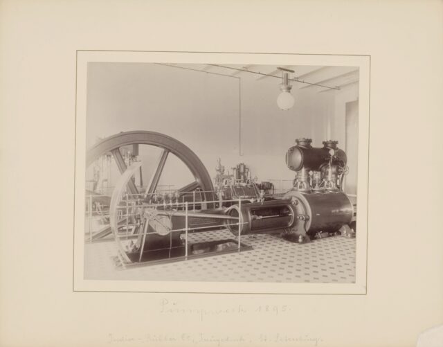 Pumpwerk, "Krasny Treugolnik" (Anlage der India-Rubber Co.) in St. Petersburg, 1895