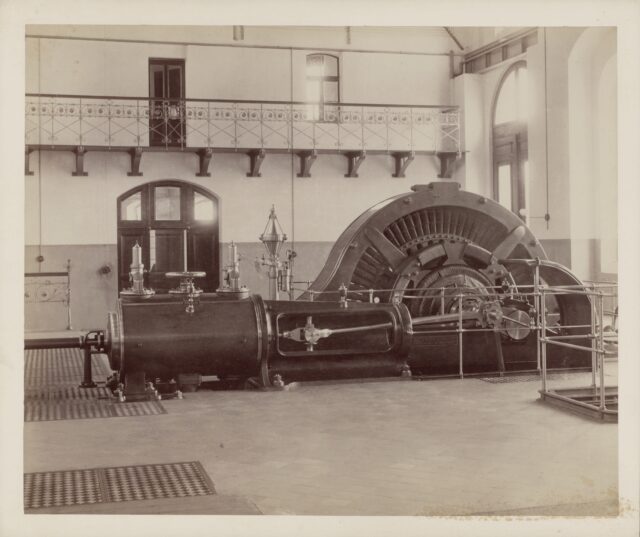 Maschine der Gebrüder Sulzer, nach 1891