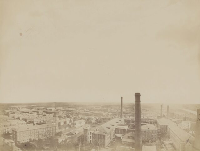 Fabrikareal, Moskau, um 1893