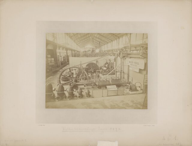 Maschine der Gebrüder Sulzer, Weltausstellung Paris, 1889