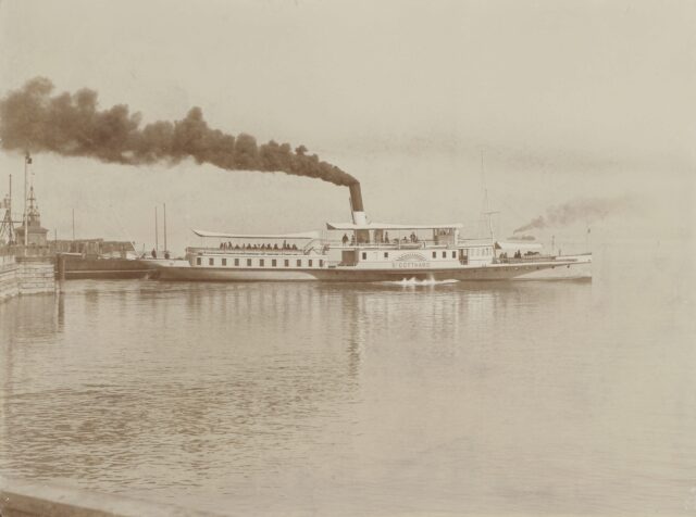Schiff "St. Gotthard", Bodensee, nach 1897