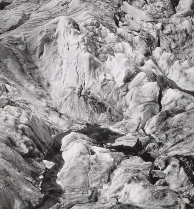 Grindelwaldgletscher, Berner Alpen, um 1940
