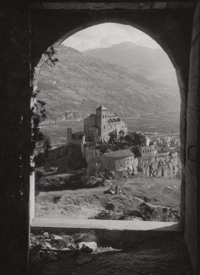 Basilique de Valère, Sion, um 1940