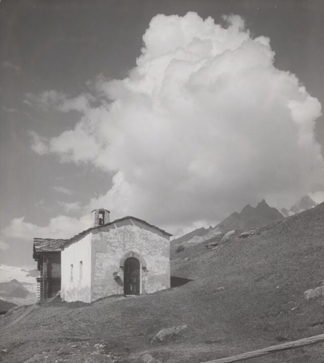Kapelle bei Findelen, um 1940