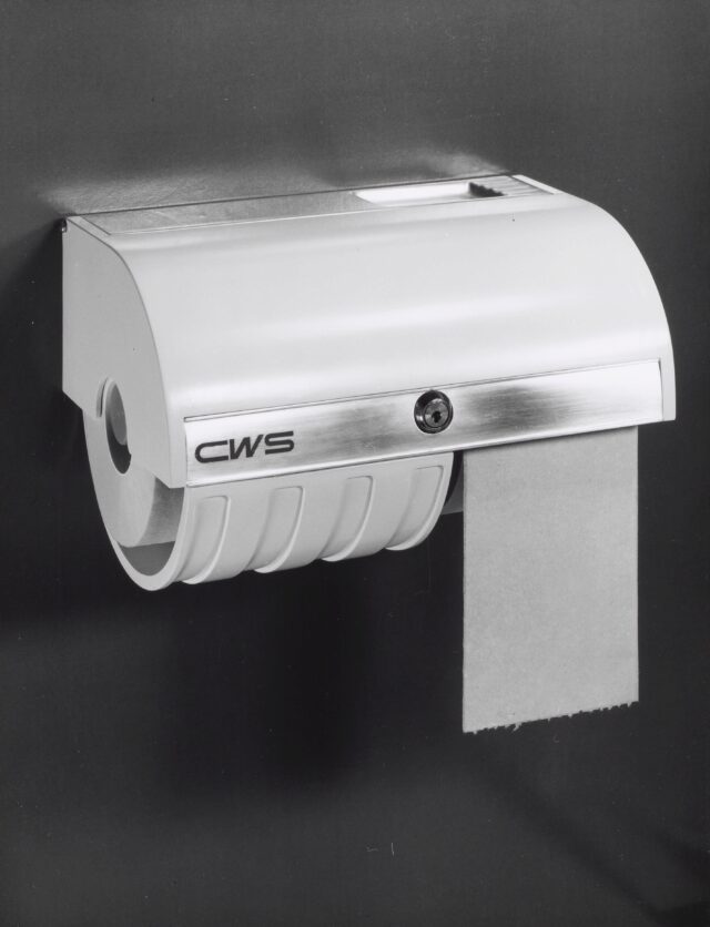 CWS-Toilettenpapierspender, 1940er–1950er Jahre