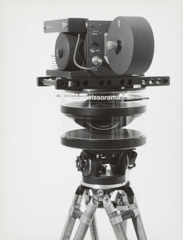 Swissorama-Kamera, von Ernst A. Heiniger entwickelt, Schweiz, um 1978