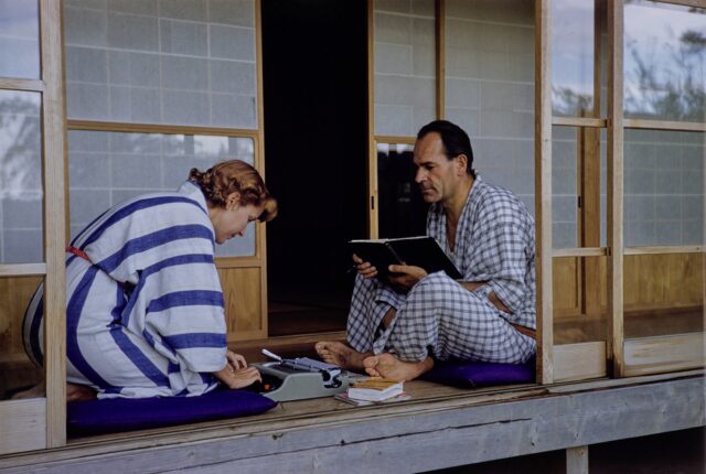 Ernst A. und Jean Heiniger, Japan, 1955-1957