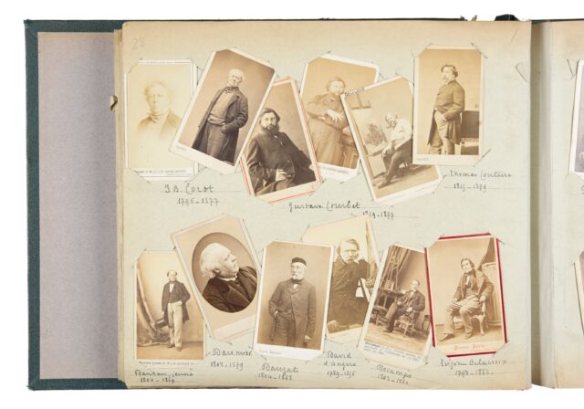 Portraits of painters and sculptors