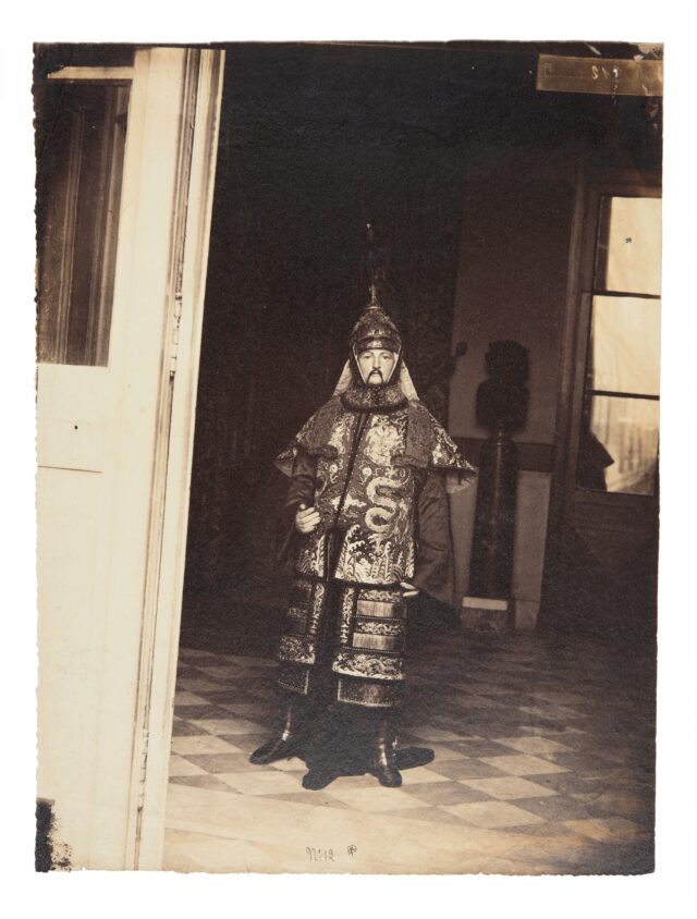 Military parade dress of Chinese Emperor Qianlong