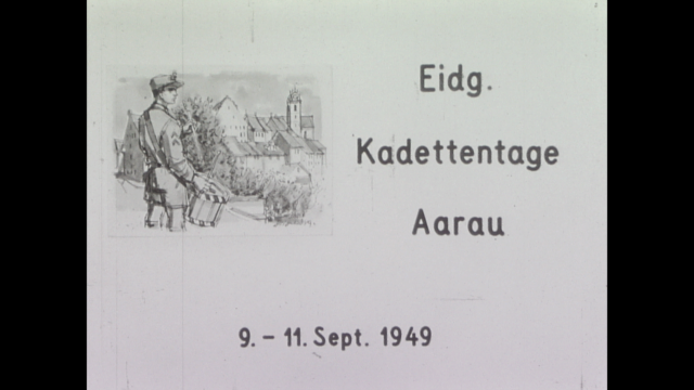 Eidg. Kadettentage 2. Teil, 9.-11.9.1949