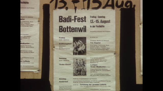 Badifest, 13.-15.8.1971