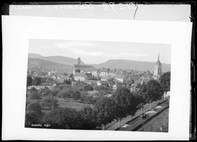 Aarau von der Schanz aus