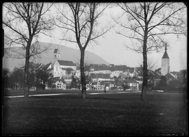 Blick auf Aarau vom Schachen aus