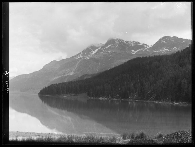 Morgenstimmung am Silvaplanersee mit Piz Surlej