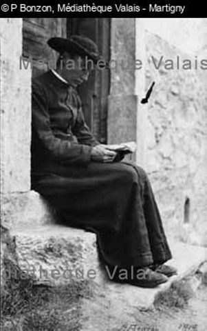 [Jean Délèze, recteur à La Sage, Val d'Hérens]
