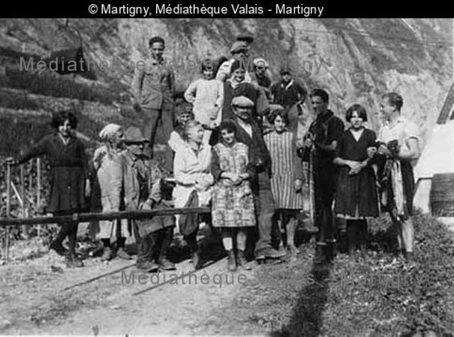 [Ouvrières des vendanges, Martigny]