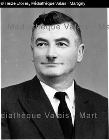 [Marc Revaz, président du Grand-Conseil en 1953]