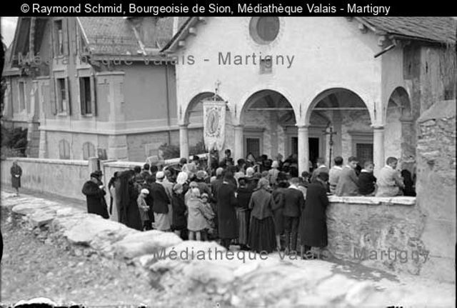 [Messe à la chapelle Saint-Georges, Sion]