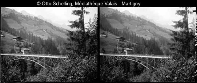 Vallée d'Adelboden, [pont, Oberland bernois]