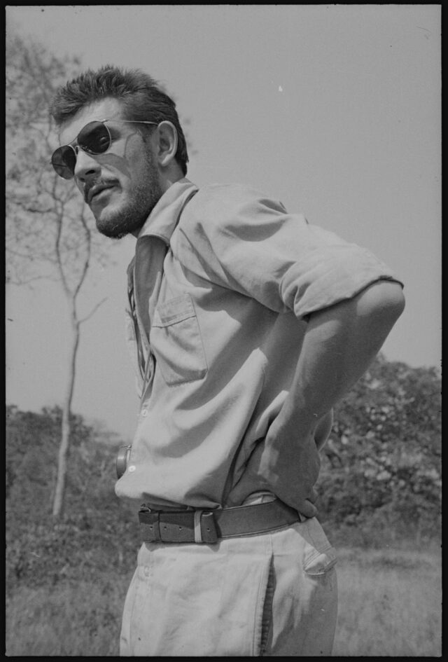 René Fuerst au Haut-Xingú (Brésil), 1955.
