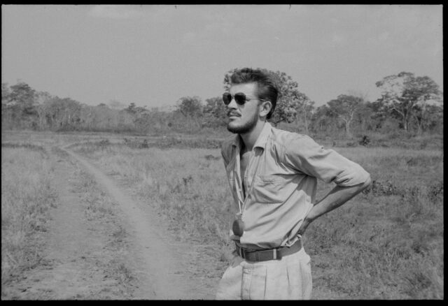 René Fuerst au Haut-Xingú (Brésil), 1955.
