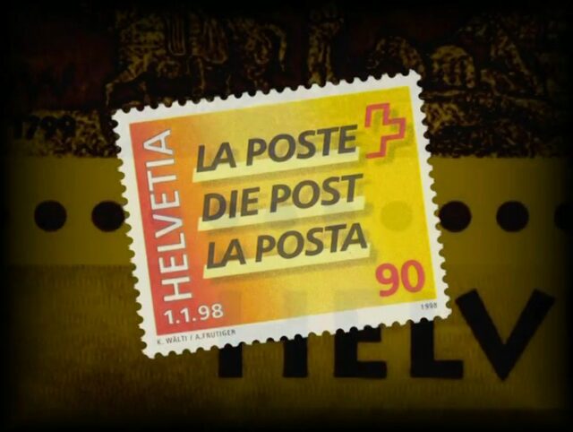 Die Briefmarke - ein Imageträger der Schweizerischen Post