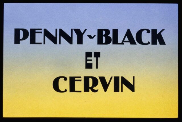 Penny Black et Cervin