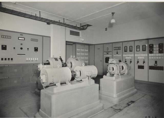 Maschinen- und Batterieräume, Telefonzentrale Chur